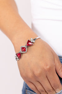 Strategic Sparkle - Red Bracelet