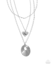 Load image into Gallery viewer, Sunburst Stage - Silver Necklace
