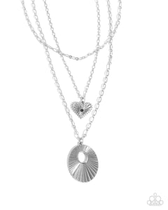 Sunburst Stage - Silver Necklace