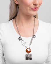 Load image into Gallery viewer, Natural Philosophy - Brown Necklace
