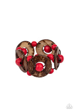 Load image into Gallery viewer, 2281Island Adventure - Red Bracelet
