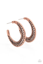 Load image into Gallery viewer, Bada BLOOM! - Copper Earrings
