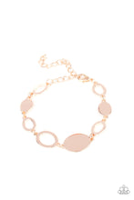 Load image into Gallery viewer, OVAL and Out - Rose Gold Bracelet
