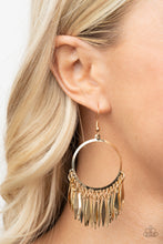 Load image into Gallery viewer, Radiant Chimes - Gold Earrings
