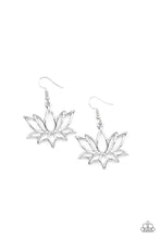 Load image into Gallery viewer, Lotus Ponds - Silver Earring
