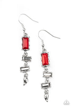 Load image into Gallery viewer, 0361Modern Day Artifact - Red Earring
