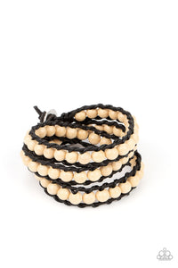 Pine Paradise - White Bead Urban Bracelet