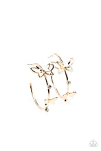 Load image into Gallery viewer, Full Out Flutter - Gold Butterfly Earring
