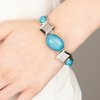 Load image into Gallery viewer, Paparazzi ~ Abstract Appeal Blue Bracelet
