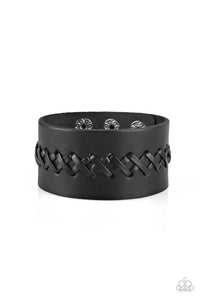 Men's Urban Be A Sport Black Bracelet