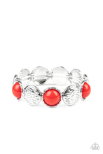 Load image into Gallery viewer, Paparazzi ~ Boardwalk Boho - Red Bracelet
