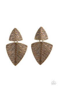 PRIMAL Factors Brass Earrings