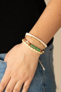 Natural-Born Navigator - Green Bracelet