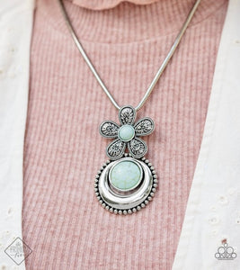 Bohemian Blossom - Blue Necklace