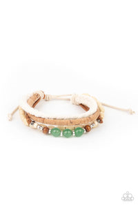 Natural-Born Navigator - Green Bracelet