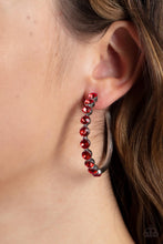 Load image into Gallery viewer, 0241Photo Finish - Red Earrings
