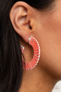 Everybody Conga! Earrings - Orange