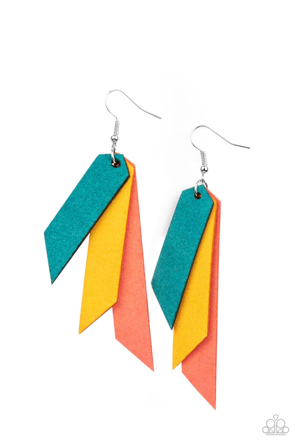 Suede Shade - Mult Earrings