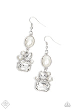 Load image into Gallery viewer, Showtime Twinkle - White Earrings
