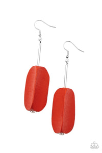 Tamarack Trail - Red  Earrings