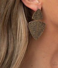 Load image into Gallery viewer, PRIMAL Factors Brass Earrings
