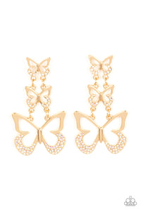 Flamboyant Flutter - Multi Butterfly Earrings